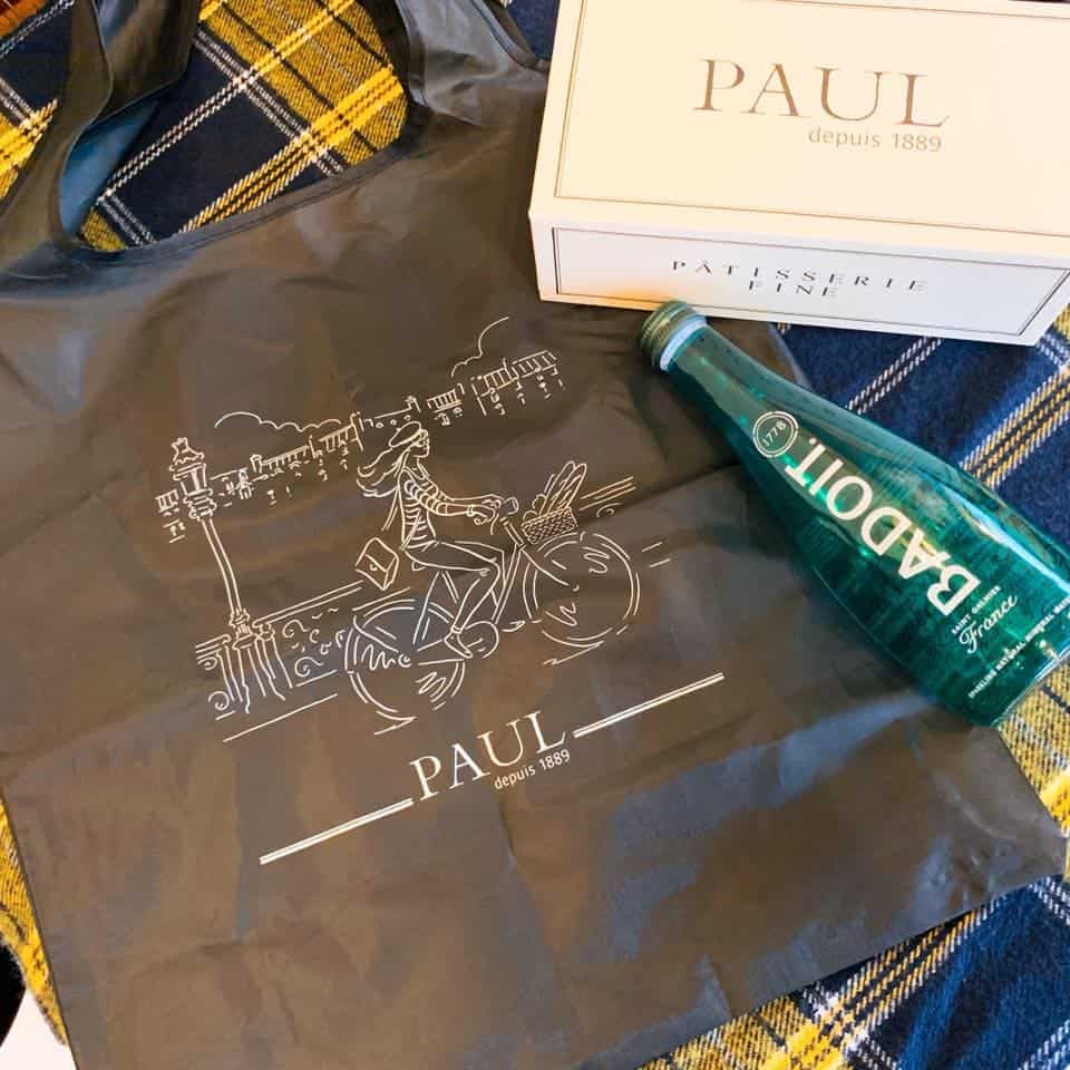 PAUL巴黎小旅行隨身摺疊袋  Foldable Reusable Bag